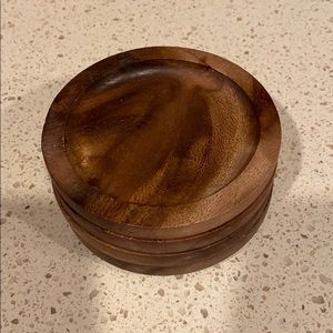 Noritake Wood Coasters, set of 4.